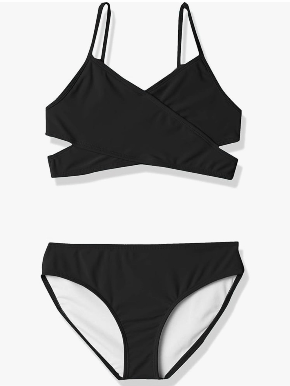 Kanu Surf Girls' Coral Reef Beach Sport Wrap Around Bikini 2-piece Swimsuit